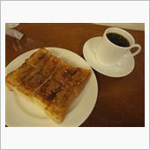 コーヒーとシナモントースト