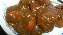冷たい　朝カレー 