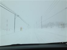 暴風雪警報の中、青森まで雪中行軍的出張なのであったのだった 