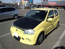 カーボン調シート貼り本番！