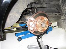 AE86トレノ号リヤフルブッシュ交換