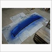 GTウイングの再塗装中。