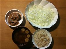 10月3日の晩御飯