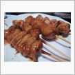今日のディナーは、「日本一」の焼き鳥 度々