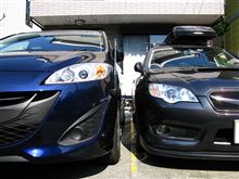 [代車生活] その4_決定的欠点の巻（プレマシーのフロントウィンドウ視界）