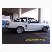 昔のトヨタ　AE86     ...