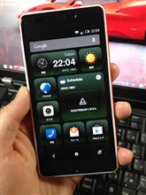 INFOBAR A02で初Android