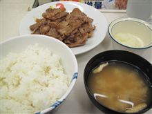 今日のランチは、「松屋」カルビ焼肉定食630円＋定食Ｗ券300円