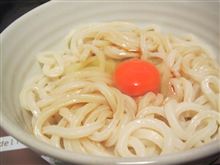 今日のディナーは、自宅で、かま玉うどん