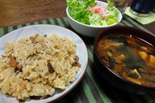 サンマの蒲焼の炊き込みご飯♪