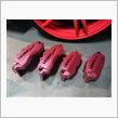 WEBERSPORTS製アクセラ用キャリパーカバー