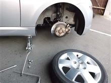 夏タイヤへの交換（嫁さんの車）