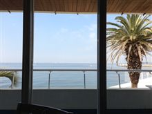 静かな海に来ました(^_−)−☆