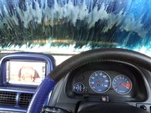 【PLEOの洗車】を・・・。