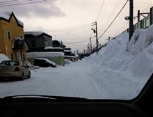 3月なのに大雪