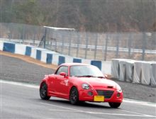 雨の岡国サーキット♪