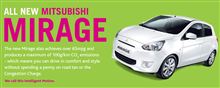 It’s not an Illusion - It’s The All-New Mitsubishi Mirage : UK ・・・・ It’s not an Illusion - It’s The All-New Mitsubishi Mirage : UK ・・・・
