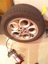 深夜のパンク修理。。。の巻