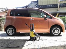 久しぶりの手洗い洗車とタイヤ交換♪