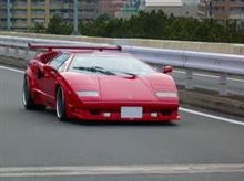 カウンタック　25周年の時のモデル