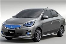 ミツビシ ミラージュ セダン の スタディモデル ＝ Mitsubishi Concept G4 世界初披露 ・・・・