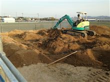 マイホーム進捗状況「基礎工事」