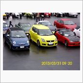 スイフトは自分を含めて２台だ ...