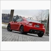 赤色スポーツカー　トヨタ８６ ...
