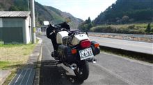 R100RSのバックミラーがブレル！