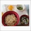 初めての…常食なのに親子丼はヘビーでは(+o+)