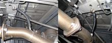 極太マフラーアースのインプレ