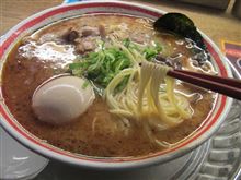 今日のディナーは、「じゃんがら」こぼんしゃん味玉入り替玉&#215;２