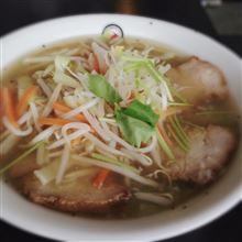 とろみスープの香味野菜ラーメン