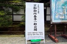 京都御所、春の一般公開 