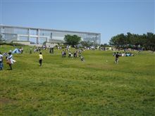 葛西臨海公園でカニ釣り