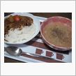 今日のディナーは、スマ僧手作りカレー
