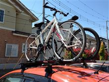 FIT RSに自転車を載せた