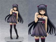 【俺の妹がこんなに可愛いわけがない】『黒猫 ワンピースver.』1/8スケールフィギュア12月発売！ シックな黒のワンピース姿で立体化！ カチューシャと猫耳は差し替え可能！【五更瑠璃】