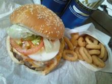 床屋の帰りに、バーガーキングで、 床屋の帰りに、バーガーキングで、