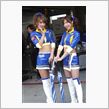 SGT R2 in 富士 キーパーエンジェルズ 高橋千咲姫さん（左）桃川祐子（右）