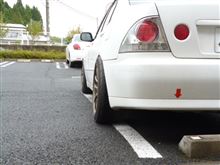 雨の車高調整＼(^ω^)/