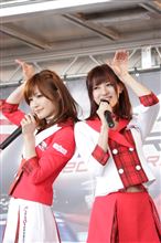 SGT R2 in 富士 クレインズ 岩田明子さん（左）高塚麻奈さん（右）