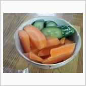 今朝のお漬物(*ﾟ▽ﾟ*)・ ...