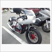 野口さんのバイクのお披露目ツ ...