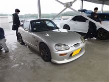 雨で延期させてしまった袖ヶ浦T-man走行会