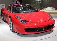 大事なスーパー　スポーツ　カ―　　458(イタリア)　スパイダー