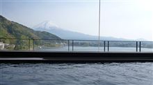 河口湖の某温泉到着！
