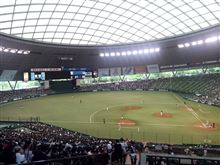 野球観戦（埼玉西武VSオリックス）