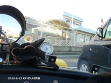 スロットルバルブ調整後の試運転