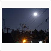 スーパームーンって言うらしい ...